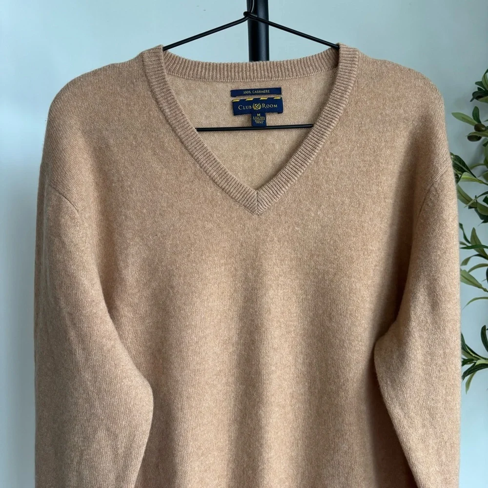 • [Club Room] 100% Cashmere Sweater • - Picture 2 of 7